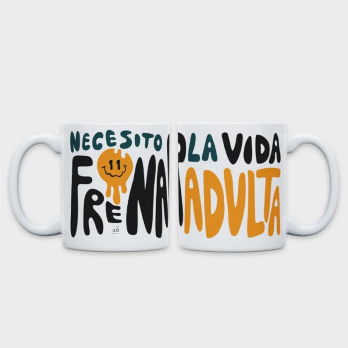 Taza UO Frenar la vida adulta